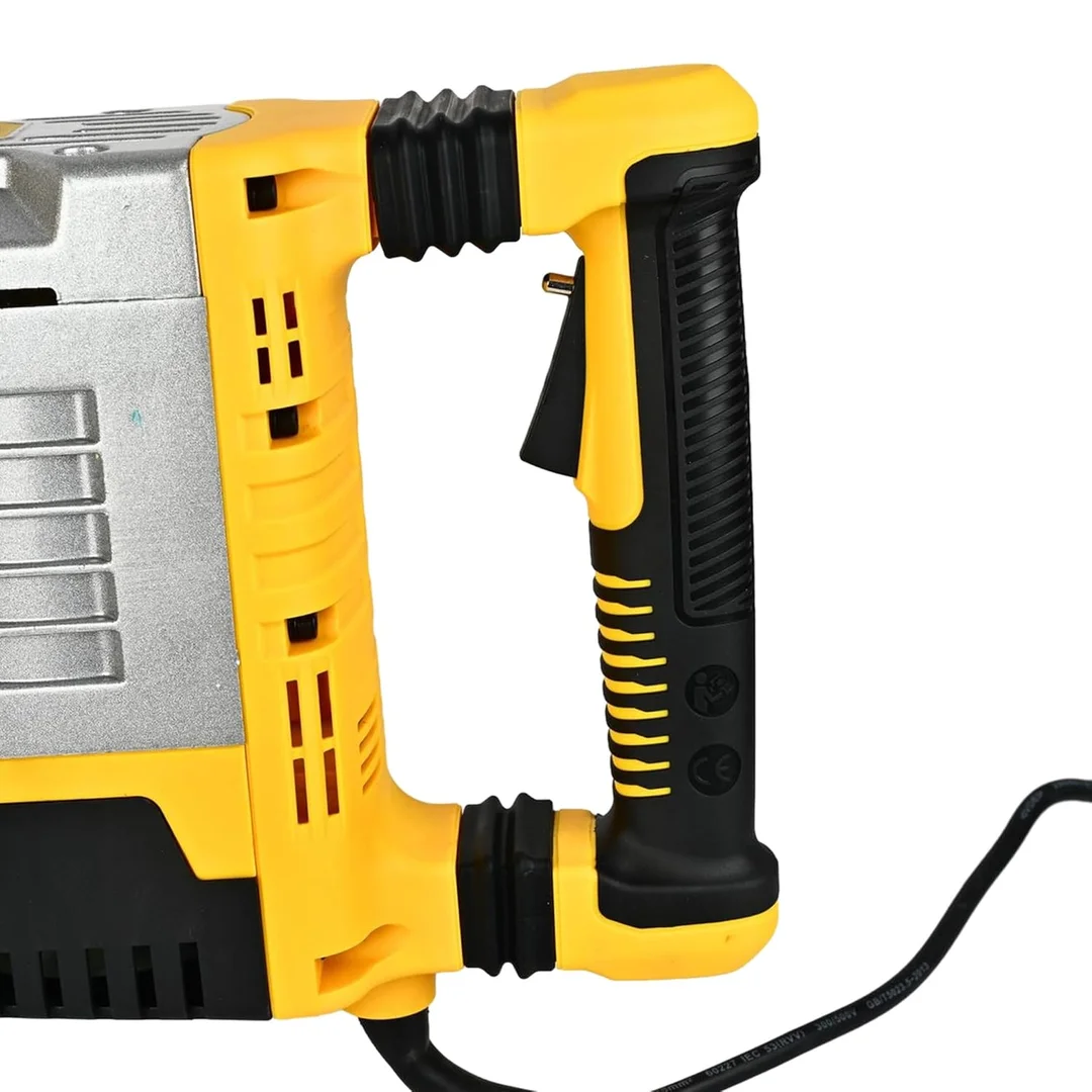 Heavy duty Demolition Hammer Concrete Breaker 24Kg 2000W|Heavy Duty Demolition Hammer 24Kg 2000W for Concrete Breaking | Industrial Electric Breaker | Professional Construction Tool image 3