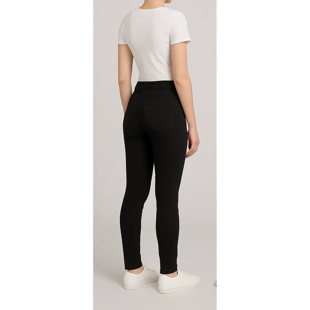 Super High Waist Jeans for Women | Slim Fit| High Rise Denim Pants | Stylish Daily Wear| Office Wear | Affordable image 1