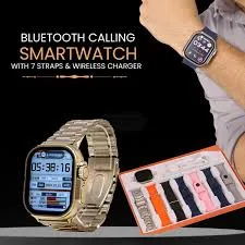 Ultra Watch 7‑in‑1 Smartwatch 49 mm BT Calling | 7 Interchangeable Straps Fitness Display thumbnail 2