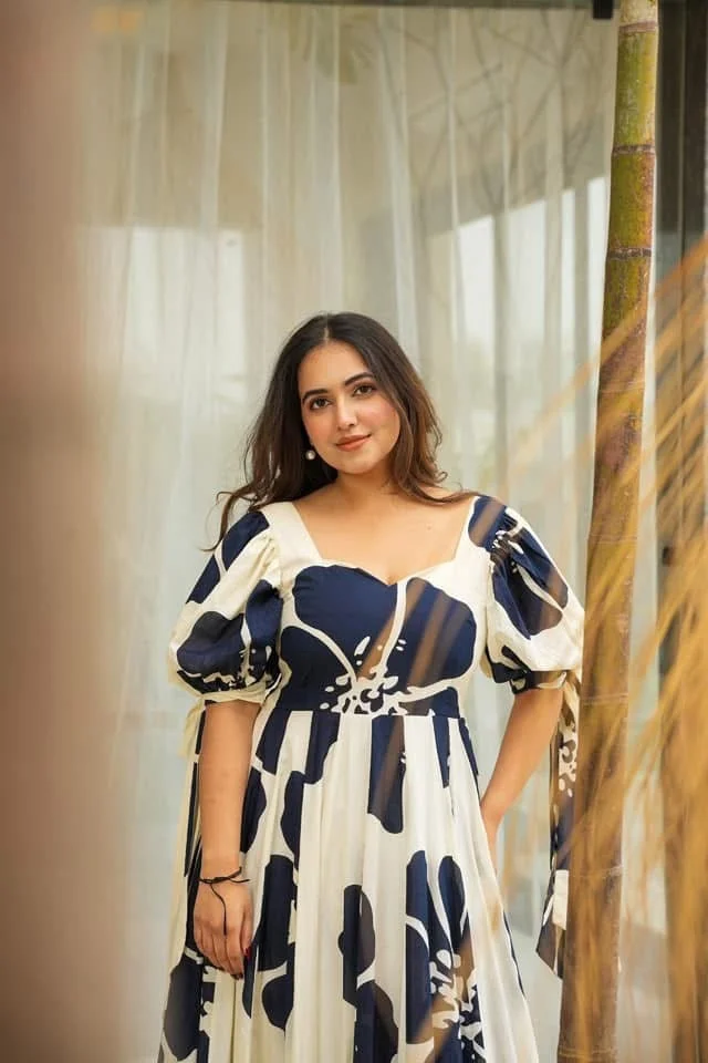 Premium Printed Rayon Gown Collection| Digital Floral Anarkali Maxi Dresses for Women | XXL image 2