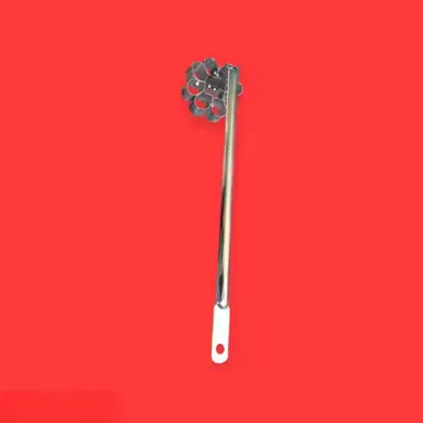 Premium Stainless Steel Achu Murukku Maker for Rose Cookies and Achappam | Traditional South Indian Festive Snack Mold with Long Handle for Easy Frying thumbnail 3