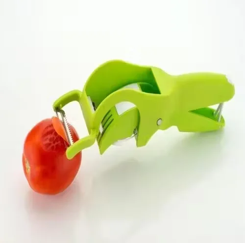 Multi‑Function Stainless Steel Vegetable Peeler | Tomato Skin Cutter Handheld Smart Kitchen Gadget for Daily Cooking Efficient Fruit Vegetable Prep image 1