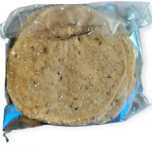 Gangotri Jeera Rasi Mix Masala Papad 150g Authentic Berhampur Handmade Crispy Urad Dal Sesame Spice Indian Snack FSSAI Certified Traditional Masala Papad Online image 2
