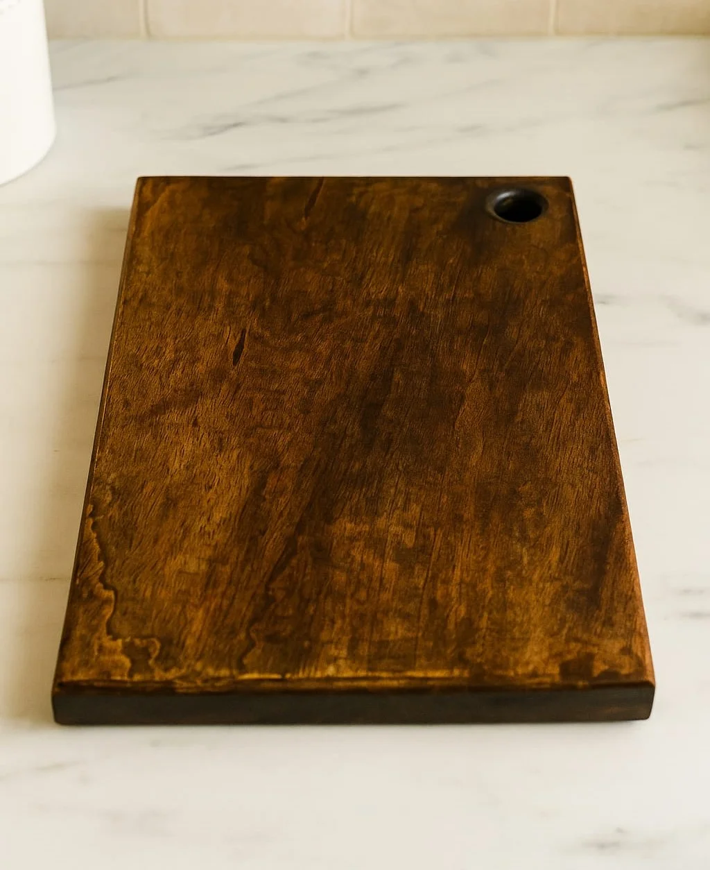Premium Wooden Chopping Board | Multipurpose Cutting Board for Vegetables| Fruits| Meat & Bread | Durable Easy-to-Clean Kitchen Board with Handle image 3