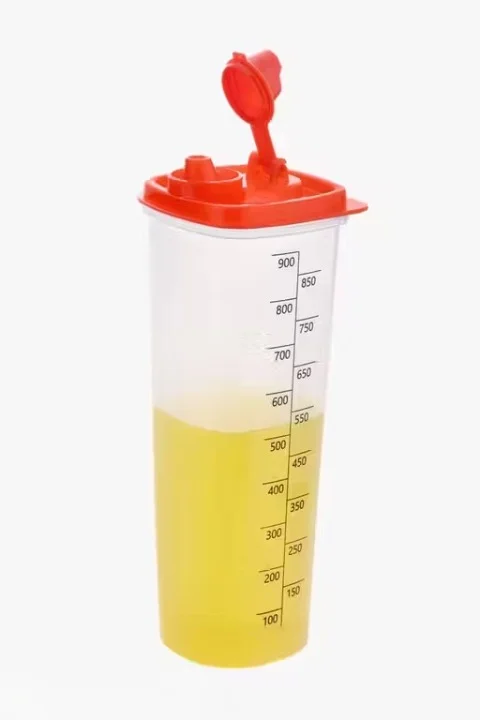 Oil Dispenser Set of 2 | Easy Pour Kitchen Oil Dispenser | Durable Plastic Cooking Oil Bottle | Multi-Color | Leak-Proof for Kitchens image 3