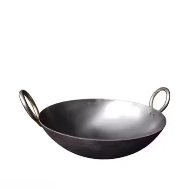 Triply Stainless Steel Kadhai with Lid 1.8 L Induction Friendly Heavy Duty Deep Frying Curry Pan | Impact Bonded Tri‑Ply Bottom Indian Cooking Vessel thumbnail 1