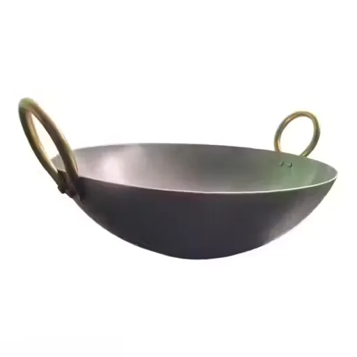 Triply Stainless Steel Kadhai with Lid 1.8 L Induction Friendly Heavy Duty Deep Frying Curry Pan | Impact Bonded Tri‑Ply Bottom Indian Cooking Vessel image 1