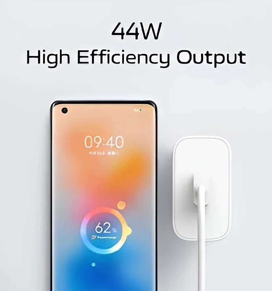 Indorise 44W Flash Charger 44 W | Fast Charge Adapter + Cable | Compatible Vivo, iqoo | Standard USB‑C Power Delivery image 5