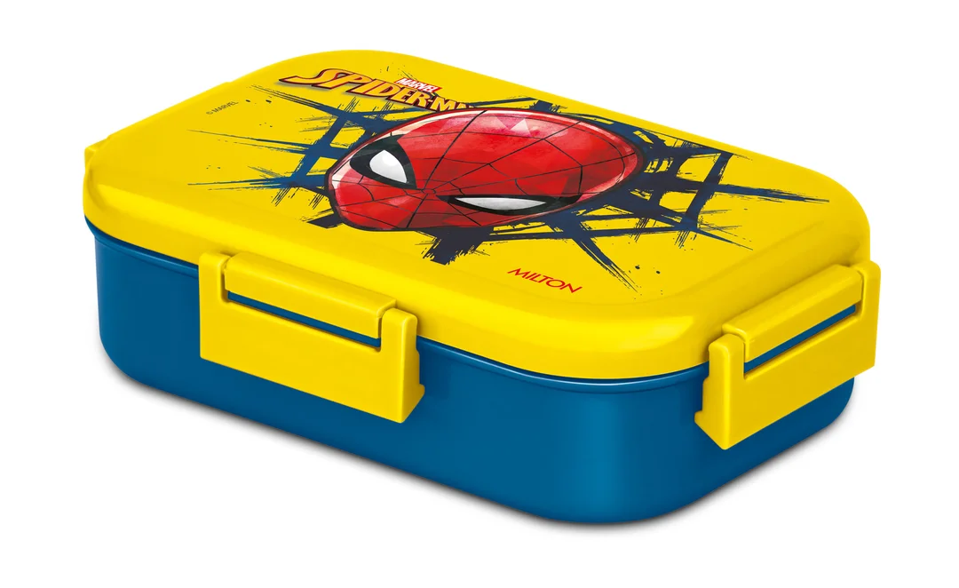 Marvel Kids Insulated Tint‑in Box (Milton) | Marvel Hugo Tiffin Box| 700 ml snap‑lock insulated lunch box for school kids image 1