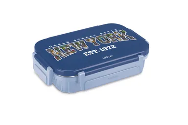 Milton Meal Safe 2 Insulated Leak-Proof Tiffin Box| Steel| 2 Compartments| Leak-Proof Lunch Box for Office| Eco-Friendly| Durable| Easy to Clean thumbnail 2