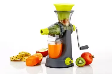 Hand Juicer for Fruits and Vegetables | Big Size Manual Juicer | with Steel Handle | Vacuum Locking System | Portable Non-Electric Kitchen Juicer