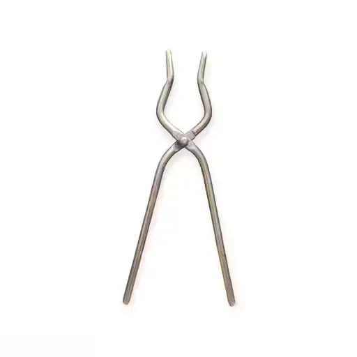 Heavy Duty Stainless Steel Pakad 9 mm Kitchen Tongs Chimta | Durable Hot Utensil Holder Grip Tool | Rust-Resistant Cooking Pakkad Gripper for Pots Pans Kadai Indoors | Outdoors image 3
