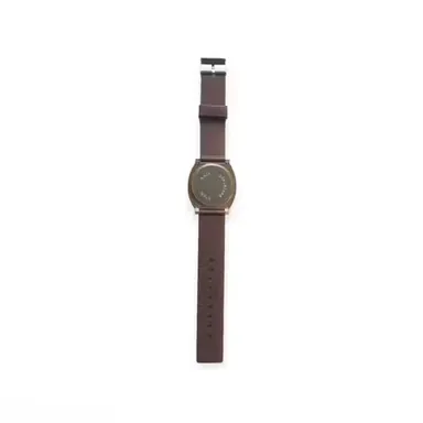 Unisex Waterproof Digital Wristwatch Brown Strap Round Dial LED Partywear Boys Girls Casual Sports Watch with Alarm Stopwatch Date Time Display thumbnail 1