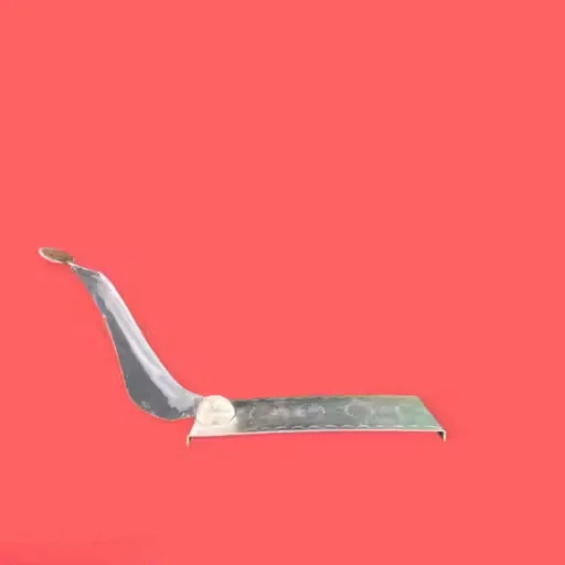 Traditional Iron Manual Vegetable Cutter Pahsul Vili Boti Kitchen Sabzi Chopper Handmade Heavy Duty Iron Blade Cutter for Vegetables Coconut Fish Meat Indian Kitchen Tool image 1