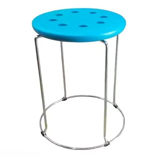 Stainless Steel Stool 24 Inch Round Multipurpose Sitting Stool Heavy Duty 100% Stainless Steel Home Kitchen Bathroom Hospital Clinic Garage Outdoor Commercial Seating Durable Design image 2