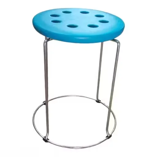Stainless Steel Stool 24 Inch Round Multipurpose Sitting Stool Heavy Duty 100% Stainless Steel Home Kitchen Bathroom Hospital Clinic Garage Outdoor Commercial Seating Durable Design image 1