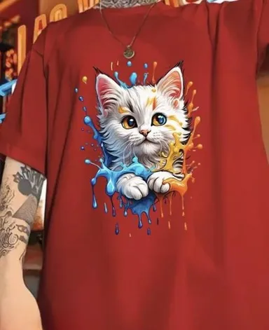 Cotton Printed T-Shirts for Men| L thumbnail 2