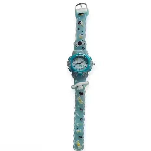 LED Sports Digital Touch Panel Wrist Watch for Kids Boys Girls Unisex Stylish Multicolour Strap Synthetic Material Trendy Waterproof Casual Timepiece image 1