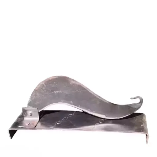 Traditional Heavy Duty LOHA Coconut Scraper Stainless Steel Manual Coconut Grater Nariyal Kharachne Wala Kitchen Tool for Indian Home Fresh Coconut Chutney Curry Preparation image 4