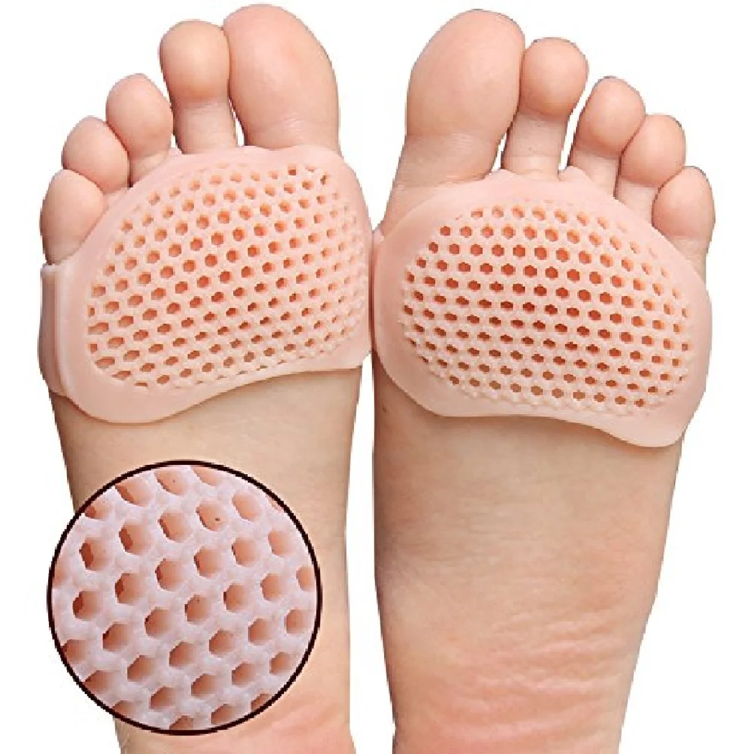 Silicone Gel Heel Pad Socks | Anti‑Crack Dry Cracked Heel Relief Cushion for Men Women | Heel Swelling & Pain Repair image 1