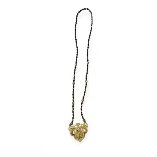 Gold Plated Designer Mangalsutra with Premium Black Beads and Elegant Pendant Bridal Daily Wear Necklace Traditional Indian Jewellery for Women image 2