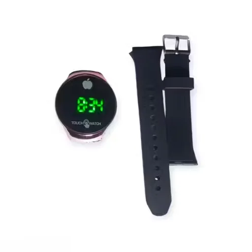 Kids LED Sports Watch Touch Panel Digital Wristwatch Synthetic Strap Water Resistant Boys Girls Casual Outdoor Sports Timer Alarm Date Day image 4