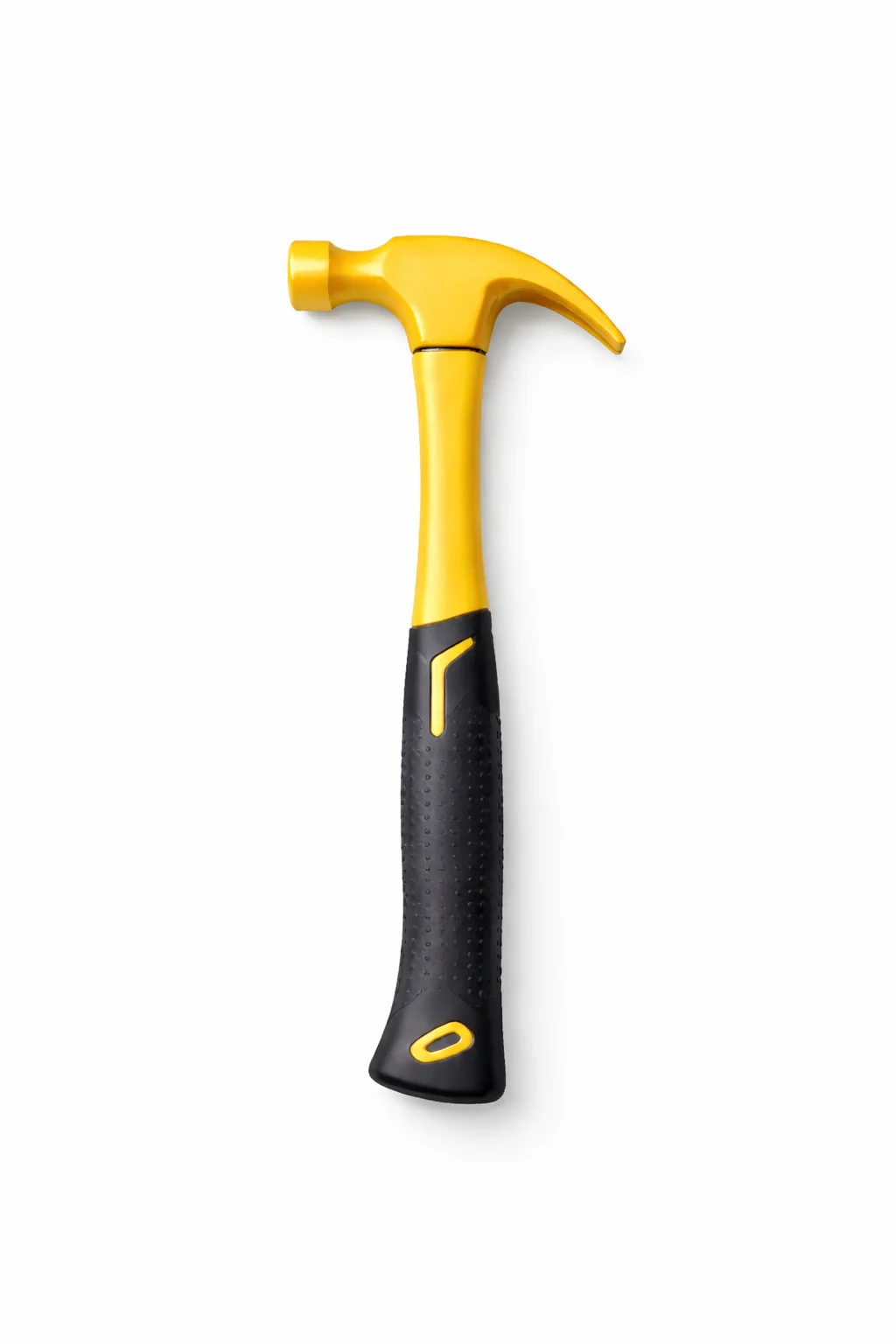 Heavy Duty 16 oz Curved Claw Hammer with Fiberglass Handle | Shock Absorbing Grip | Smooth Face Carpenter Hammer for Woodworking, Home Repair & Construction image 1