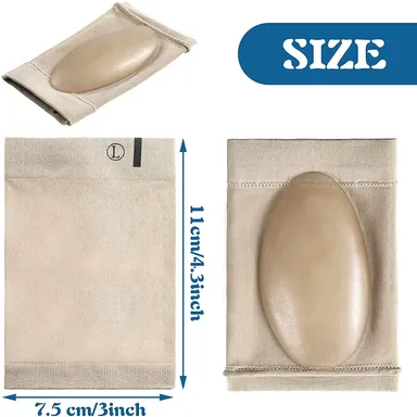 Plantar Fasciitis Arch Support Sleeves | Neoprene Cushion Orthopedic Pad for Men & Women Pain Relief | Free Size, Foot Arch Support for Foot Pain Relief thumbnail 2