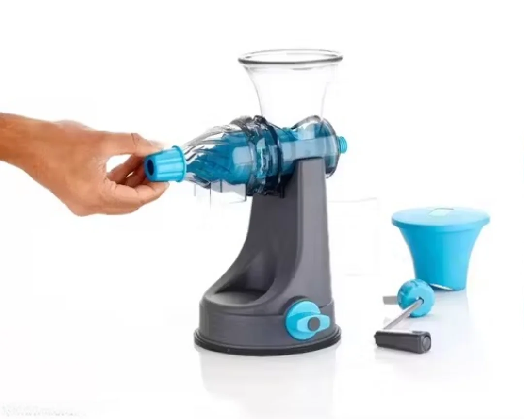 Fruit & Vegetable Manual Juicer | BPA Free Steel-Handle Compact Travel Juicer image 2