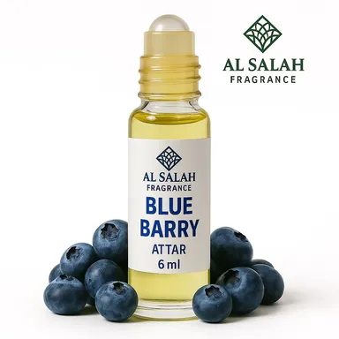 Blue Barry Mushk Fragrance Oil | 6ml Roll-On Attar | Long-Lasting Musk Perfume Oil for Men & Women | Non-Alcoholic Pocket Perfume Bottle thumbnail 0