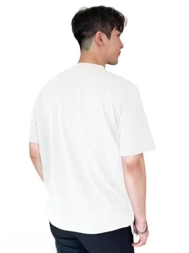 Men's Trendy Summer Wear Oversized Cotton Blend T-Shirt| Size  XL thumbnail 1