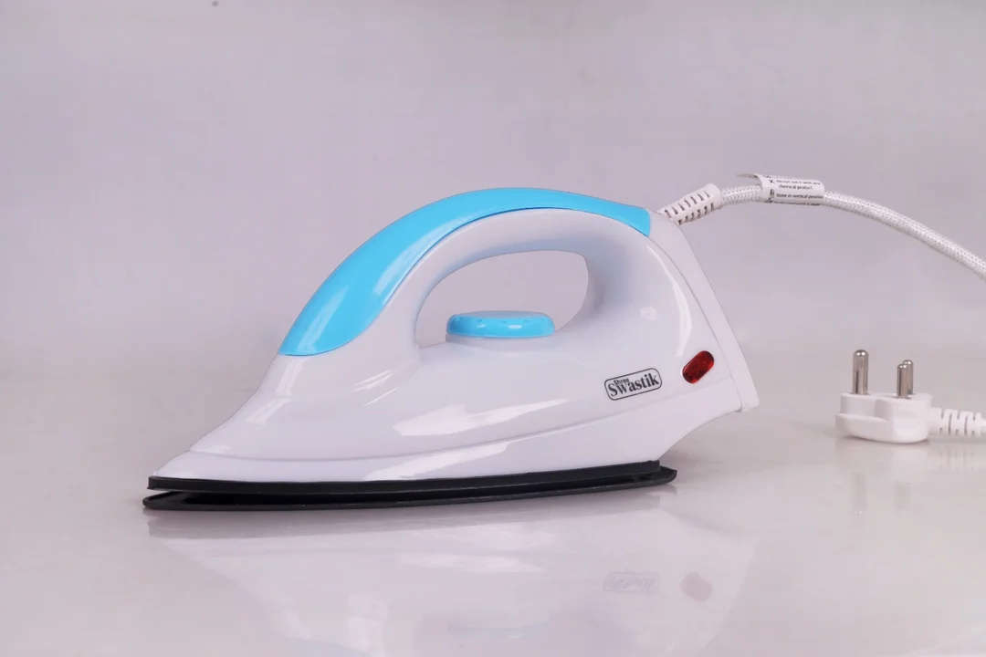 SWASTIK 1000W Dry Iron | Fast Heating, Compact Design, Energy Efficient, Easy Use image 1