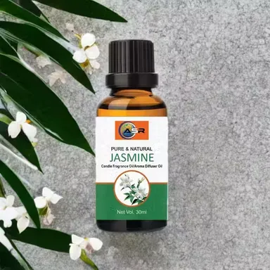 ASR Jasmine Fragrance Oil | 100% Natural Aromatherapy Oil for Diffusers Candles Soap Making – 30 ml| Unisex thumbnail 1