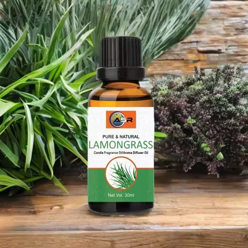 Lemongrass Fragrance Oil 30 ml | Home Fragrance for Diffuser Candles Soaps image 2