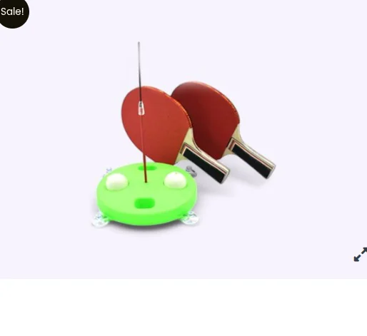 Table Tennis Trainer Base Set| Adjustable Practice Robot|Indoor Sport Equipment image 1