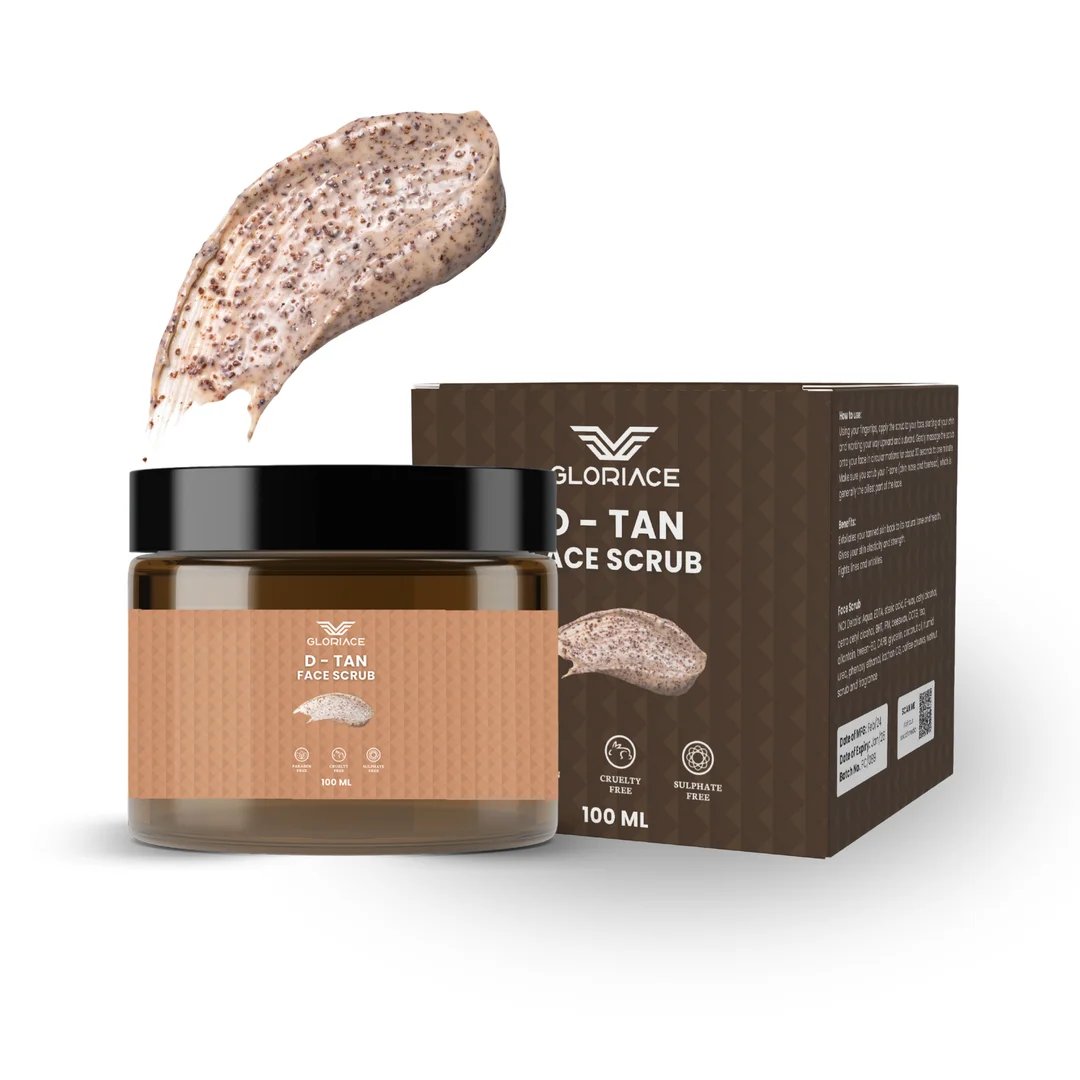 Face Scrub for Women | Coffee Aloe Vera Almond Oil | 100 g| glow‑boost image 4