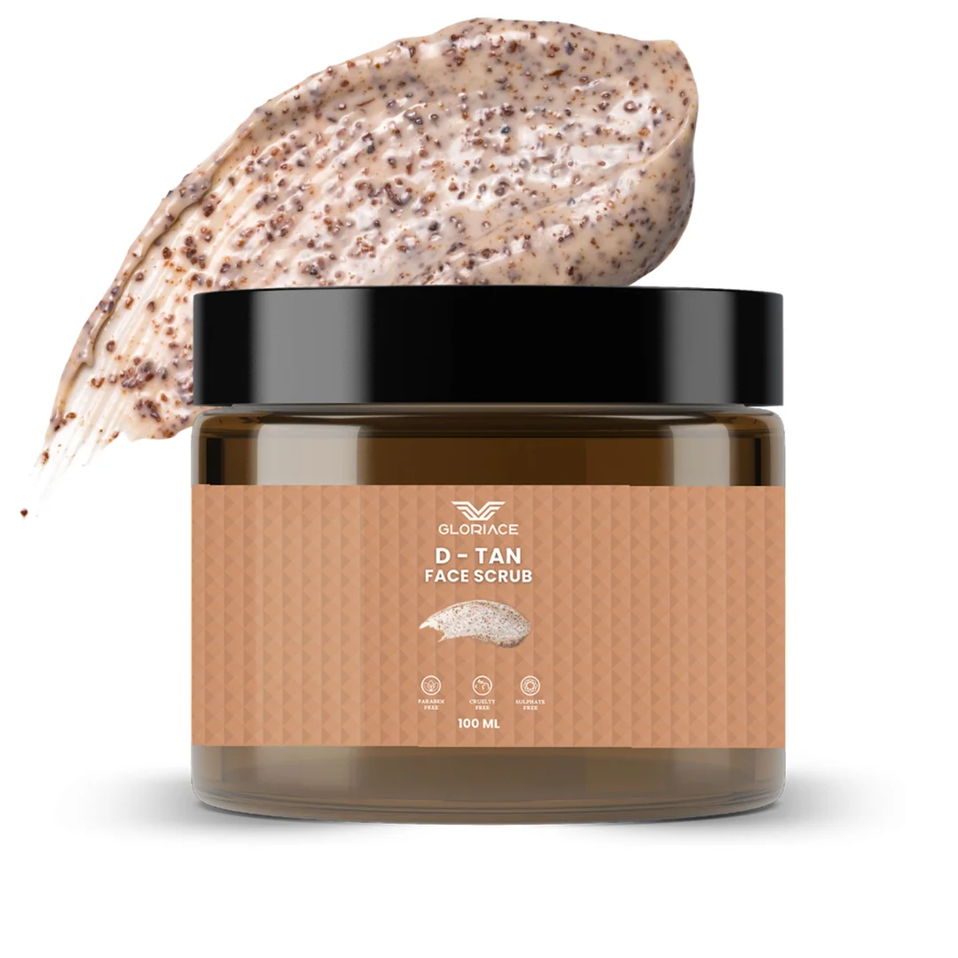Face Scrub for Women | Coffee Aloe Vera Almond Oil | 100 g| glow‑boost image 2