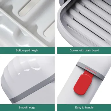 V3Deals Durable, Dust-Proof Case for Shower, Hiking, Gym – Travel Soap Holder (1pc) thumbnail 6