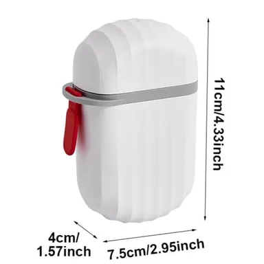 V3Deals Durable, Dust-Proof Case for Shower, Hiking, Gym – Travel Soap Holder (1pc) thumbnail 2