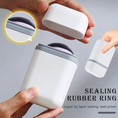 V3Deals Durable, Dust-Proof Case for Shower, Hiking, Gym – Travel Soap Holder (1pc) thumbnail 4