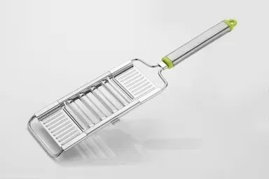 Stainless Steel Grater | Multi-Functional Slicer | Compact Food Preparation Tool | Kitchen Grater for Cheese, Vegetables & Potatoes thumbnail 2