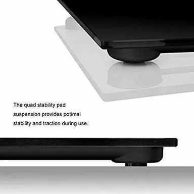 Electronic LCD Glass Top Body Weight Scale| Black Personal Fitness Weighing Machine Home 180 kg Capacity thumbnail 4