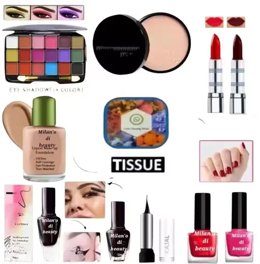 Milan'o di Beauty Full Makeup Kit Multicolor Combo Set for Girls & Women | Starter All‑in‑One Face Collection image 1