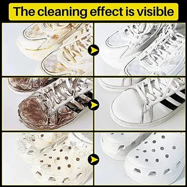 Shoe Wipes| Sneaker Cleaner Wipes| Portable Shoe Cleaning Wipes (80 Pcs) |Instant Stain Remover for Sneakers thumbnail 5
