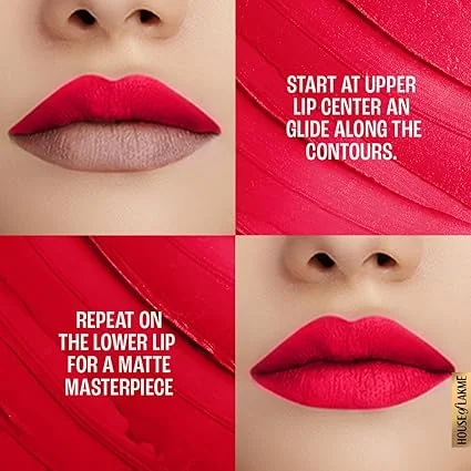 Lakme 9TO5 Primer | Matte Lip Color MP6 Deep Wine Long-Lasting Matte Finish 3.6g | Affordable All-Day Wear Lipstick image 5