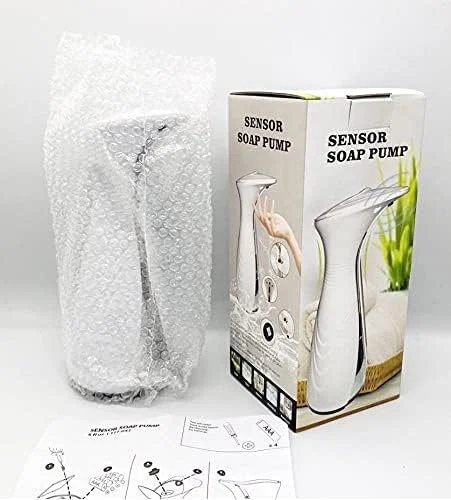Plastic Soap Dispenser 200ml | Refillable Pump Dispenser for Bathroom & Kitchen| BPA‑Free| Durable  image 4