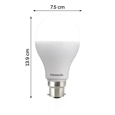 Panasonic Rechargeable Emergency LED Bulb B22 9W |Cool Daylight PBUM13097 |3‑5 Hr Backup | Home Power Cuts Solution thumbnail 1