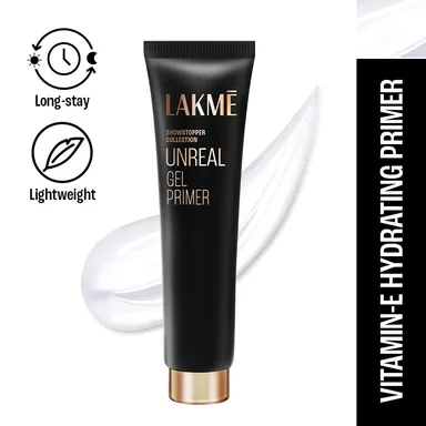 Lakmé Unreal Undercover Gel Primer | Transparent Gel Texture | Makeup Primer for Smooth Finish | 30g | For Oily & Pore-Prone Skin thumbnail 0