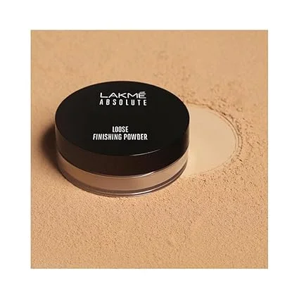LAKMÉ Absolute Loose Finishing Natural Powder | Ivory For All Skin Types | 8G, Smooth Matte Finish  image 2