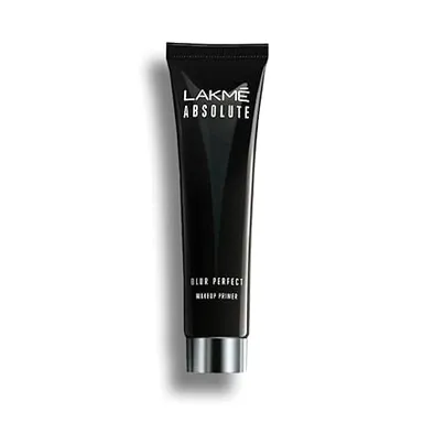 Lakme Absolute Blur Perfect Matte Face Primer | Poreless & Long-Lasting Makeup Base | Waterproof & Brightening | 30 ml